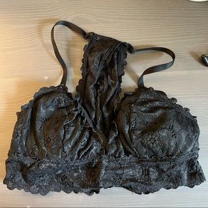 Black American Eagle Bralette